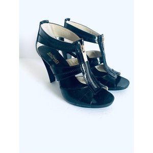 Michael Michael Kors black patent leather heels 8